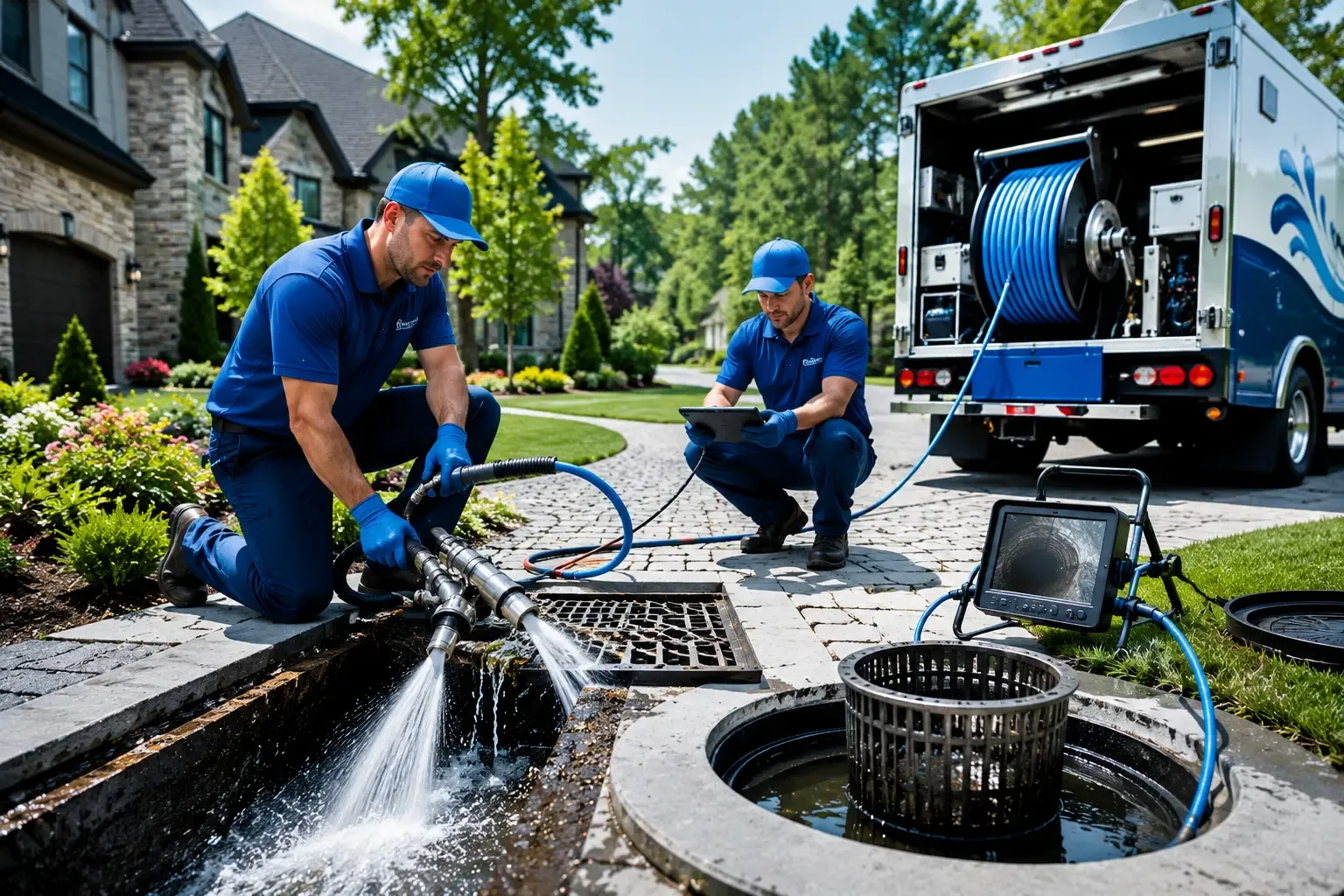 Local outdoor drain cleaning professionals in Danciger, TX
