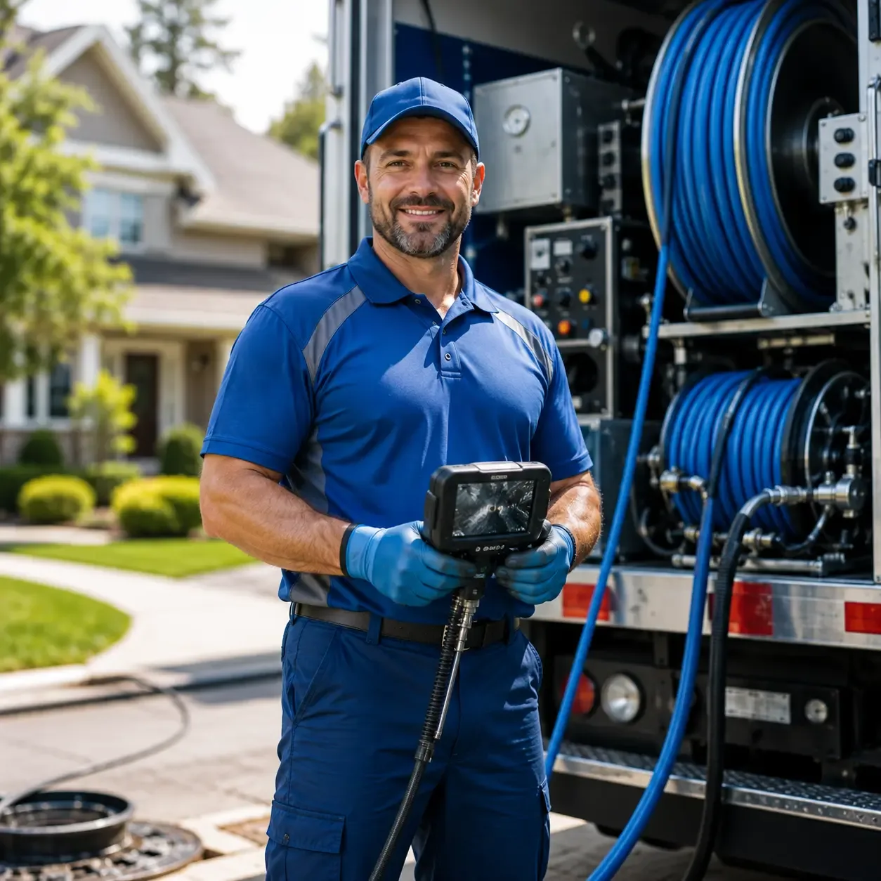 Local outdoor drain cleaning specialists in Danciger, TX